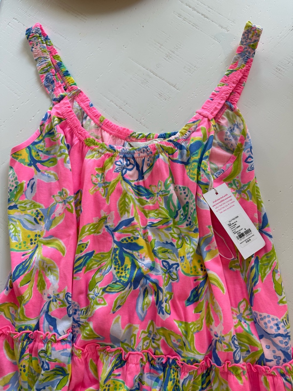 Lilly Pulitzer Loro dress M in multi squeeze the day - Picture 2 of 5